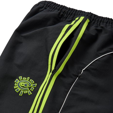 Adidas x Always Track Pant in Black/Solar Slime