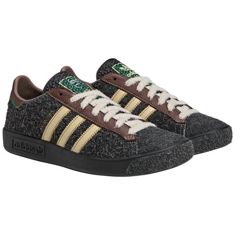 Adidas x Brain Dead Forest Hills Shoe in Black/Pantone/Branch