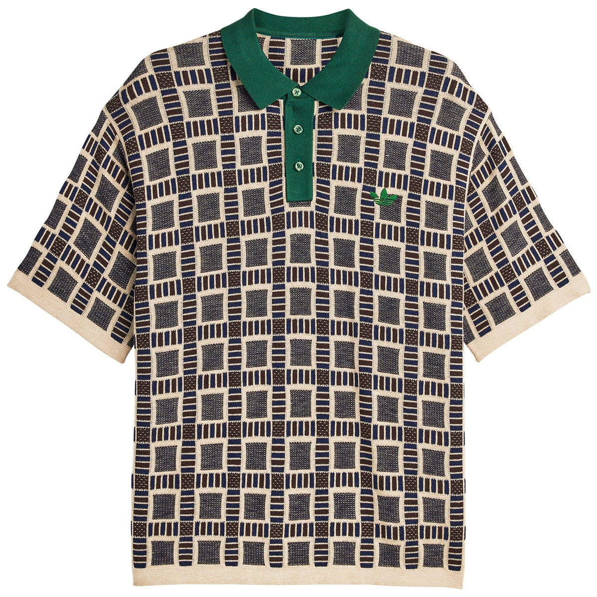 Adidas x Brain Dead Polo in Dust Sand | Boardertown Adidas x Brain Dead Polo in Dust Sand | Boardertown
