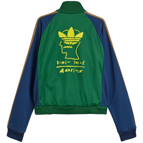 Adidas x Brain Dead Track Jacket in Amazon Green