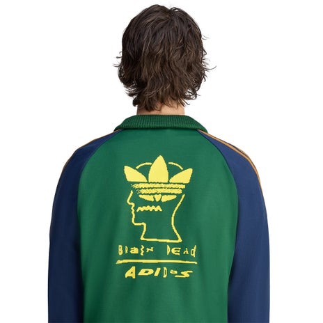 Adidas x Brain Dead Track Jacket in Amazon Green