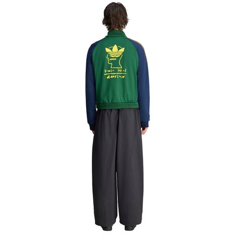 Adidas x Brain Dead Track Jacket in Amazon Green