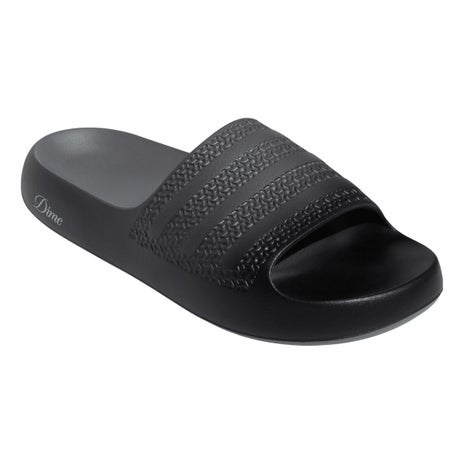 Adidas x Dime Ayoon Slide in Core Black/Grey/Gold