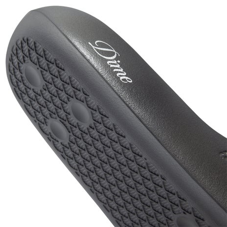 Adidas x Dime Ayoon Slide in Core Black/Grey/Gold