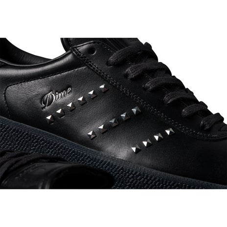 Adidas X Dime Gazelle ADV Shoe in Black/Silver/Carbon