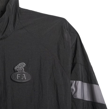 Adidas x Fucking Awesome Aloxe Track Jacket in Black/Granite