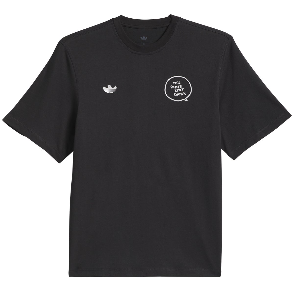 Adidas x Gonz Skate Spot Tee in Black/Ice Purple | Boardertown