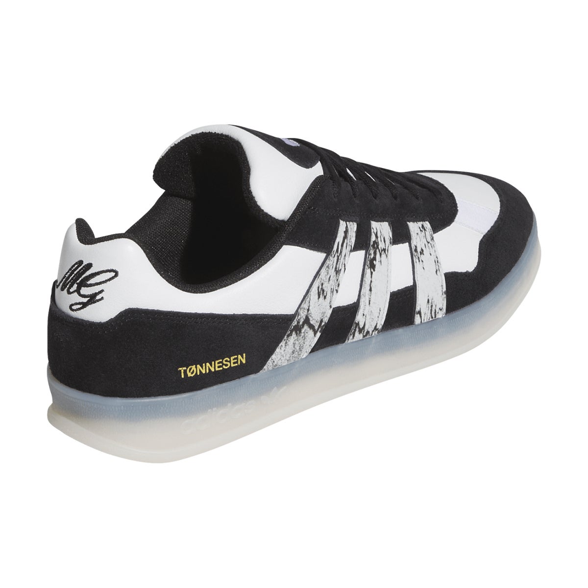 Adidas X Gustav Aloha Super Shoe in Black/White/White