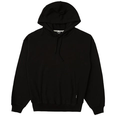 Afends Genesis Boxy Pull Over Hood in Black