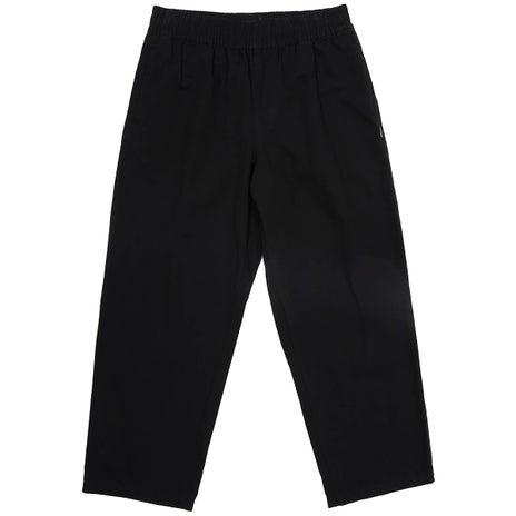 Afends Ninety Eights Elastic Waist Pant in Black