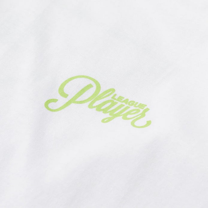 Alltimers League Player Tee in White