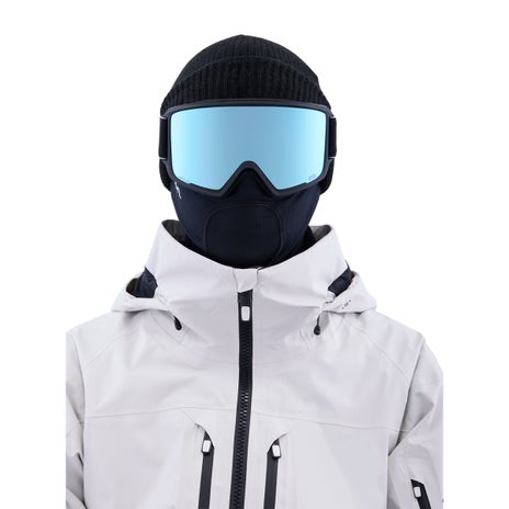 Anon M3 Goggle + Bonus Lens + MFI Face Mask in Black/Perceive Variable Blue