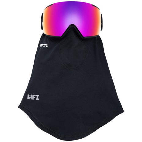 Anon M5 Goggles + Bonus Lens + MFI Face Mask in Black/Perceive Sunny Red