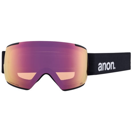 Anon M5 Goggles + Bonus Lens + MFI Face Mask in Black/Perceive Variable Blue
