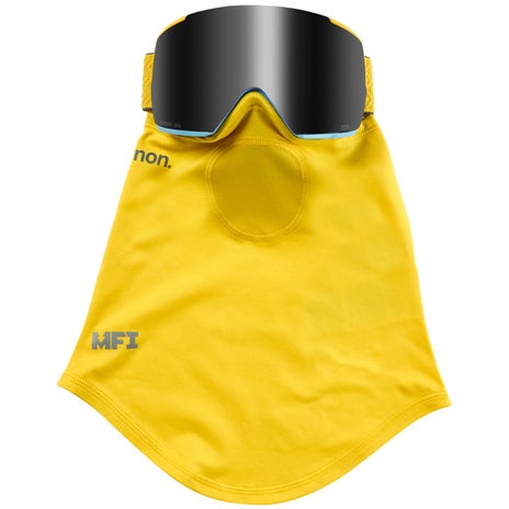 Anon M5 Low Bridge Goggles + Bonus Lens + MFI Face Mask in Golden/Perceive Sunny Onyx