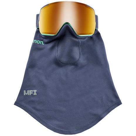 Anon M5S Goggles + Bonus Lens + MFI Face Mask in Purple/Perceive Sunny Bronze