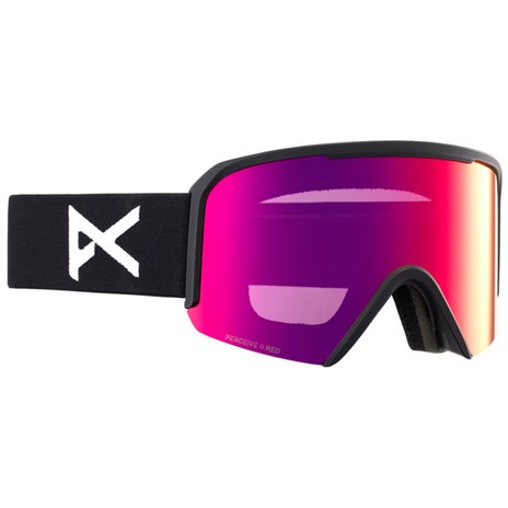 Anon NESA Goggles in Black/Perceive Sunny Red