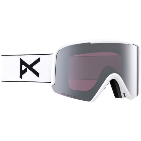 Anon NESA Goggles in White/Perceive Sunny Onyx