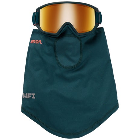 Anon Relapse Jr. Goggles + MFI Face Mask in Deep Emerald/Red Solex