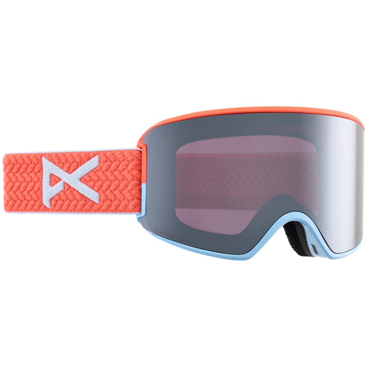 Anon WM3 Goggle + Bonus Lens + MFI Face Mask in Peach Echo