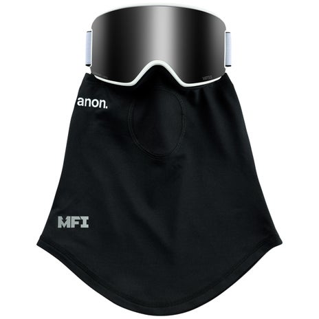 Anon WM3 Goggle + Bonus Lens + MFI Face Mask in White/Perceive Variable Violet
