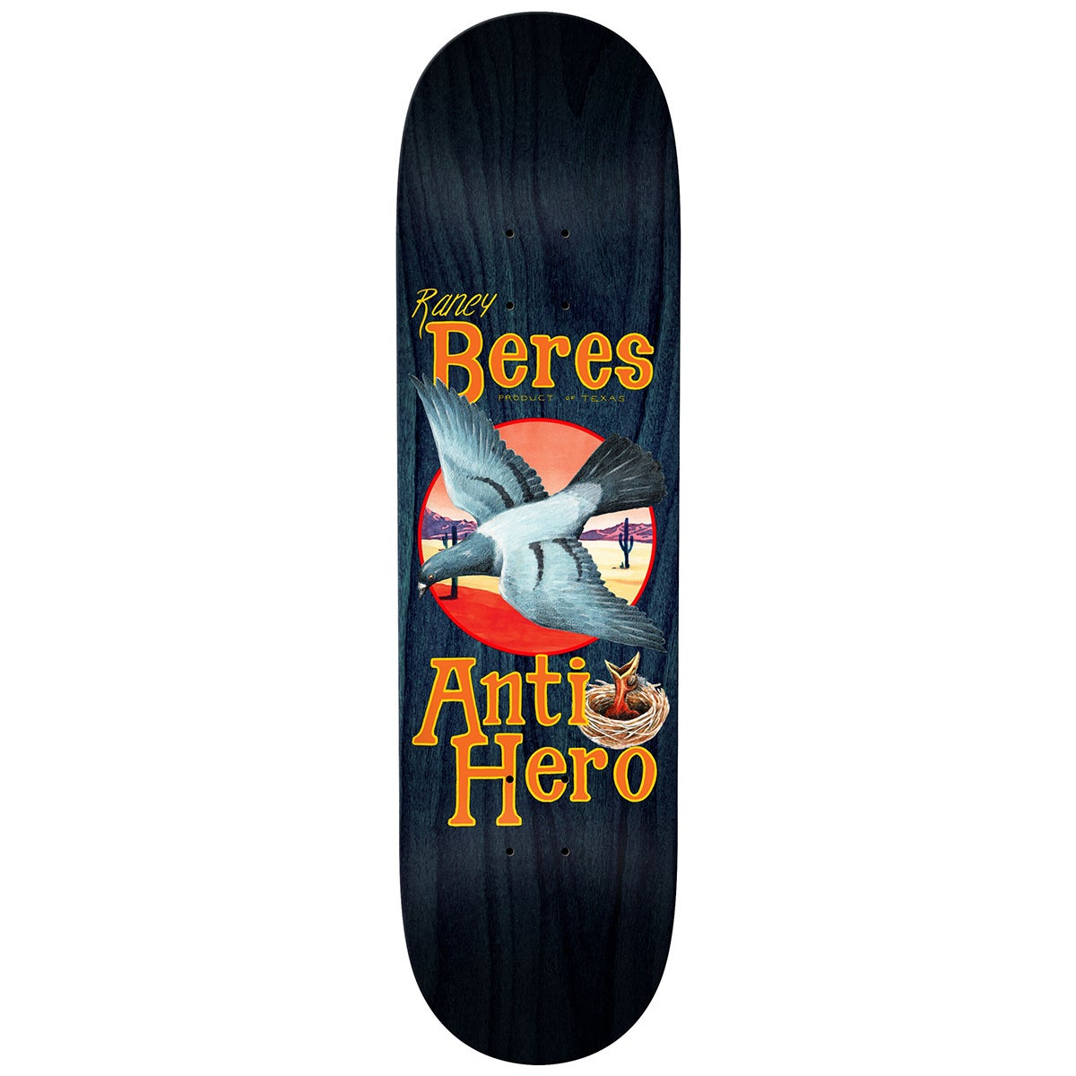 Anti-Hero Homers Skateboard Deck in Raney | Boardertown