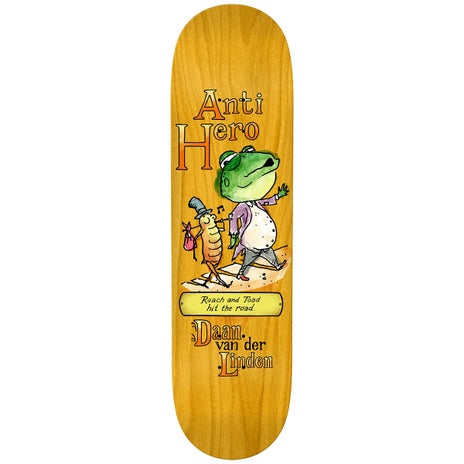 Anti-Hero Roach And Toad Skateboard Deck in Van Der Linden
