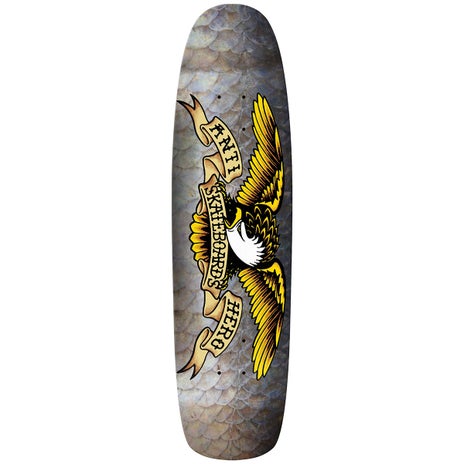 Anti-Hero Shaped Eagle Sardine Skateboard Deck in Team