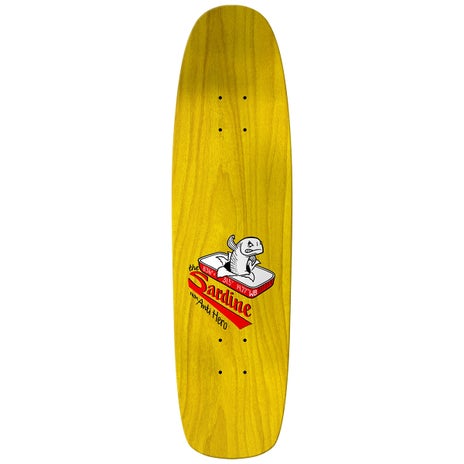 Anti-Hero Shaped Eagle Sardine Skateboard Deck in Team
