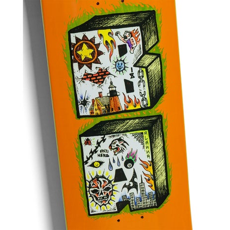 Anti-Hero Stacked Skateboard Deck in Anderson