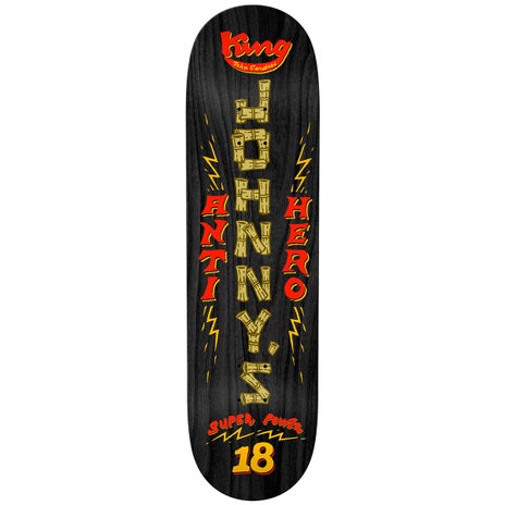 Anti-Hero Superpowered Skateboard Deck in Cardiel