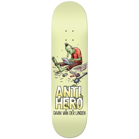 Anti-Hero Trolls Skateboard Deck in Van Der Linden