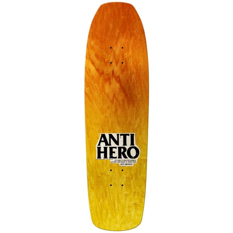 Anti-Hero X SSD Hand Plant Fade Skateboard Deck in Grosso