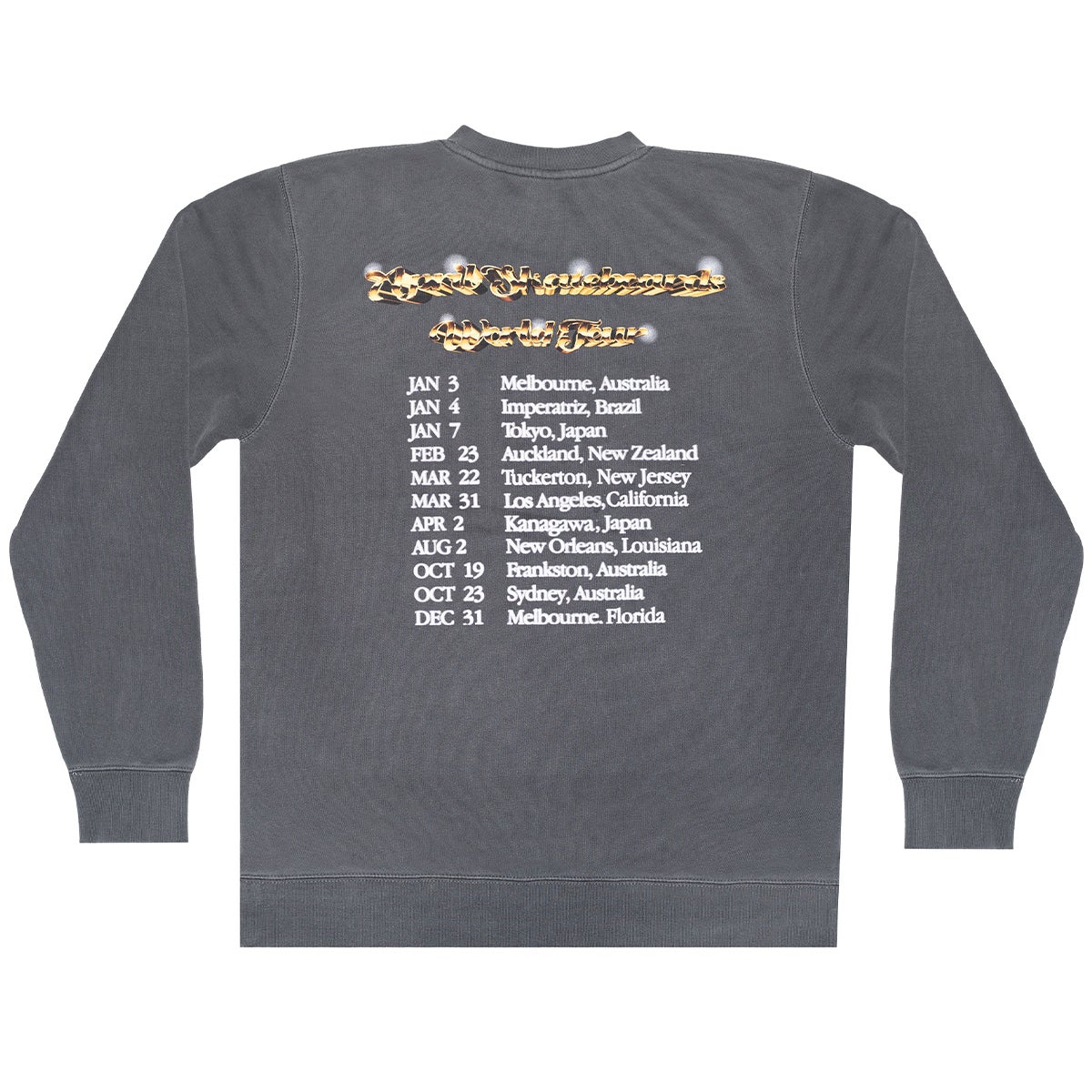 Tour Crew Sticker April World Tour Crew in Black | Boardertown
