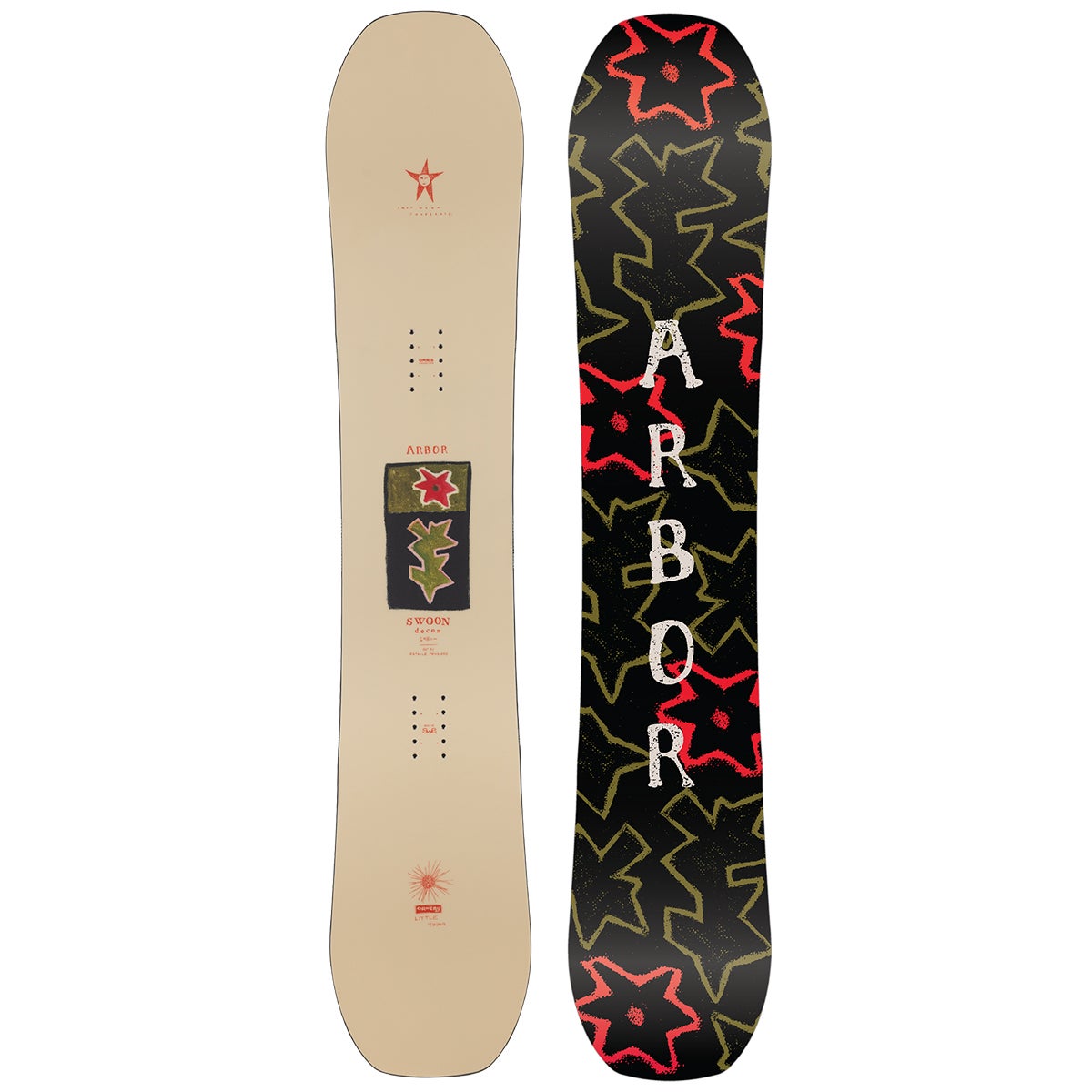 Arbor Swoon Decon Snowboard 2027 in Multi | Boardertown
