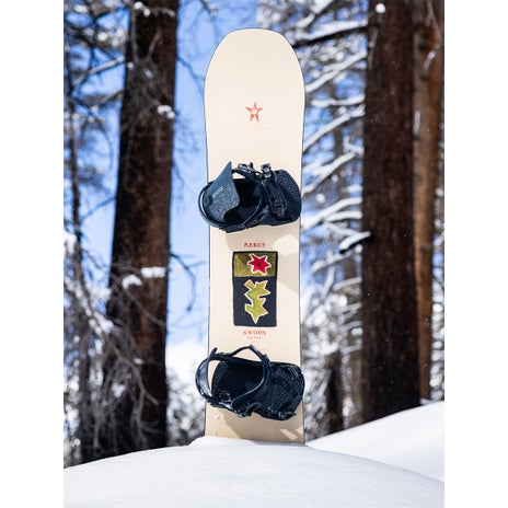 arbor vs burton snowboards Mantra Decon Snowboard Women's 2026 The Arbor Metal Machine Decon is a precision Snowboard setups with Libtec Orca