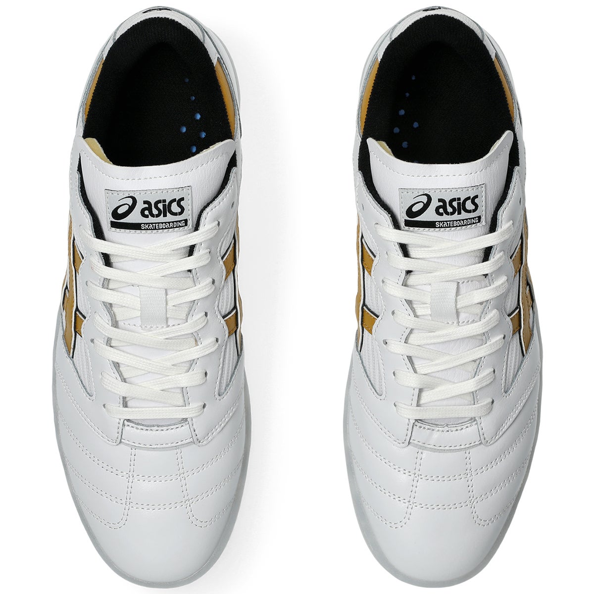 asics アシックス LEGGEREZZA FB レグレッツァ エフビー 1201B058-100 US11.5(29cm) White/Pure Gold Gino Iannucci SKATEBOARDING スニーカー シューズ【中古】【asics】 Asics x Gino Iannucci Leggerezza FB Shoe in White/Pure Gold