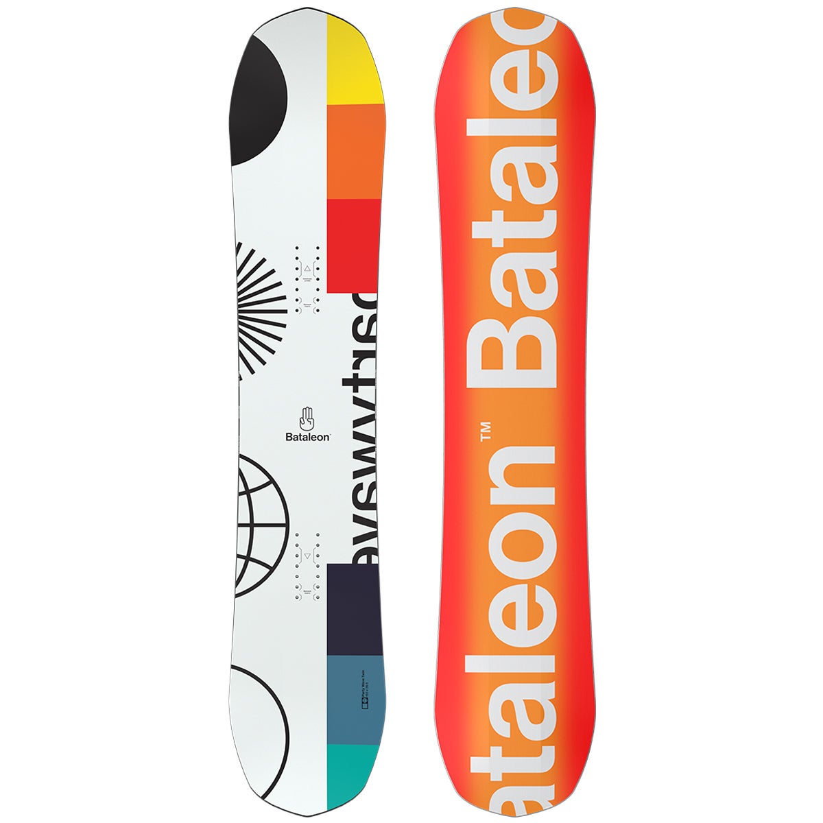 Bataleon Party Wave Twin Snowboard 2024 in 147 | Boardertown