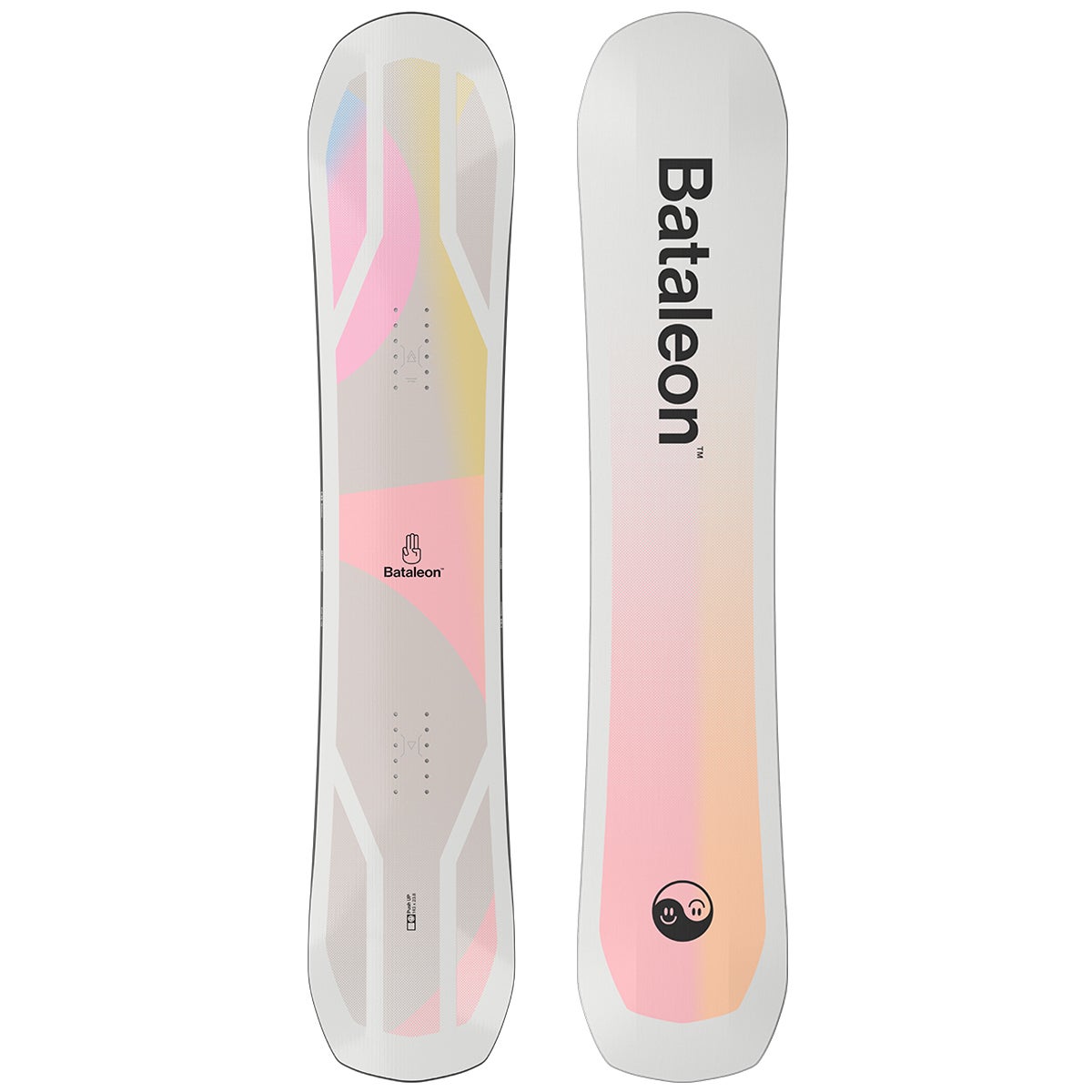 Bataleon Push Up Snowboard 2024 in 143 Boardertown
