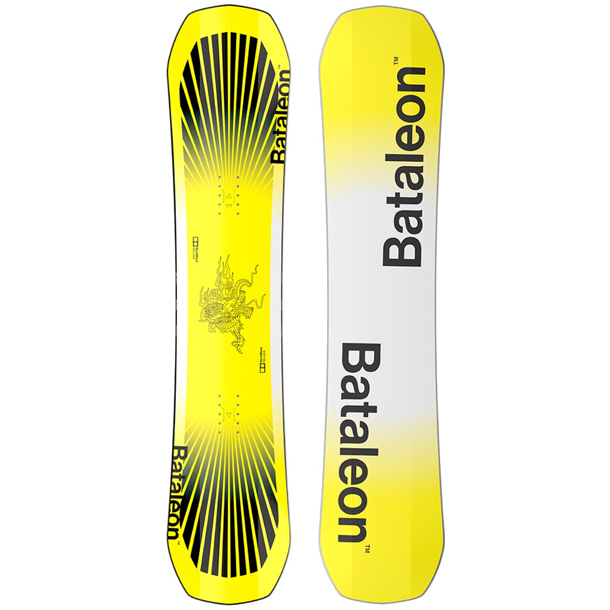 Bataleon Stuntwood Snowboard 2024 in 135 | Boardertown