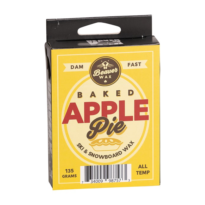 Beaver Scented Snowboard Wax in Baked Apple Pie