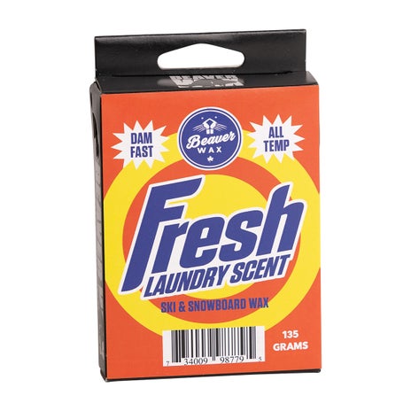 Beaver Scented Snowboard Wax in Fresh Laundry