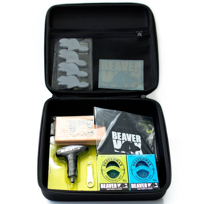 Beaver Snowboard Wax Kit in Multi