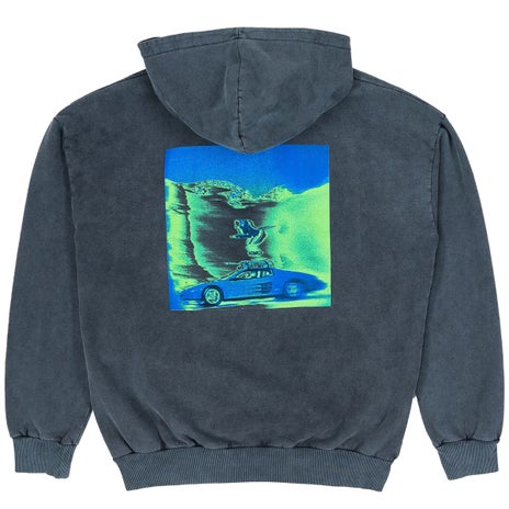 Beyond Medals Acid Ski Hood in Black