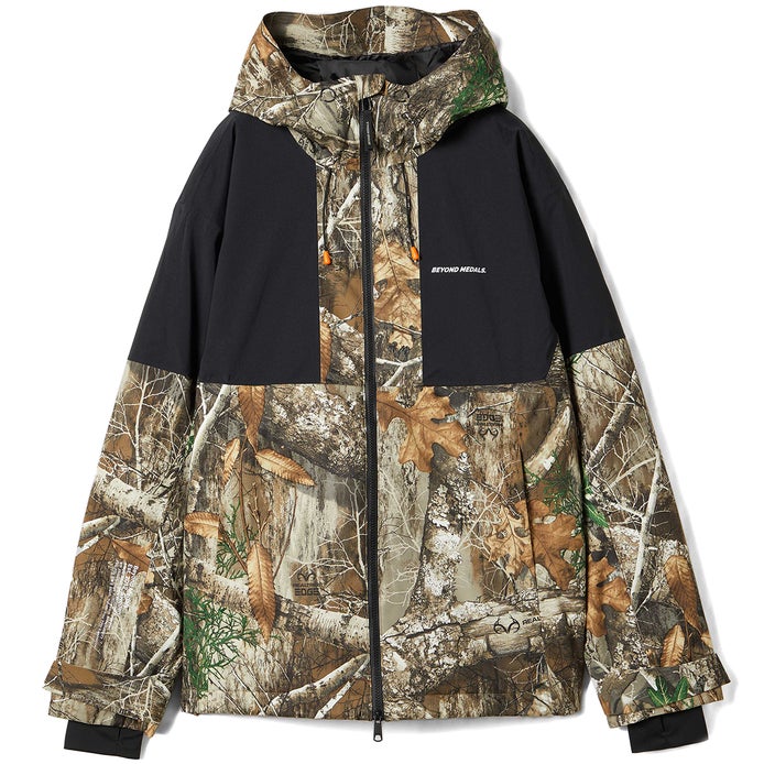 Beyond Medals Full Zip 2L x Realtree Camo Jacket in Realtree