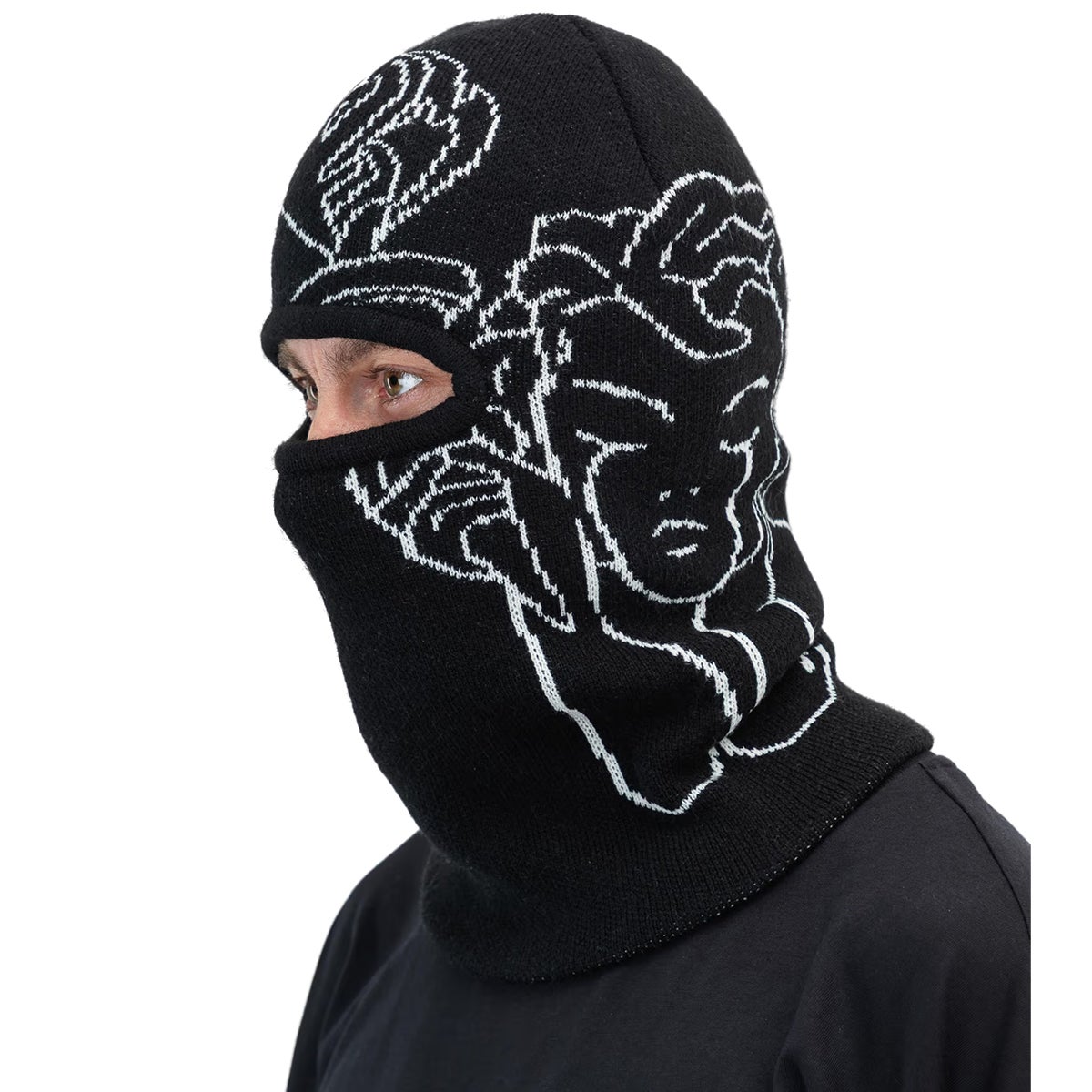 Beyond Medals Jacquard Knit Balaclava