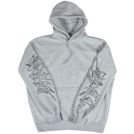 Beyond Medals Sin Hood in Grey Melange