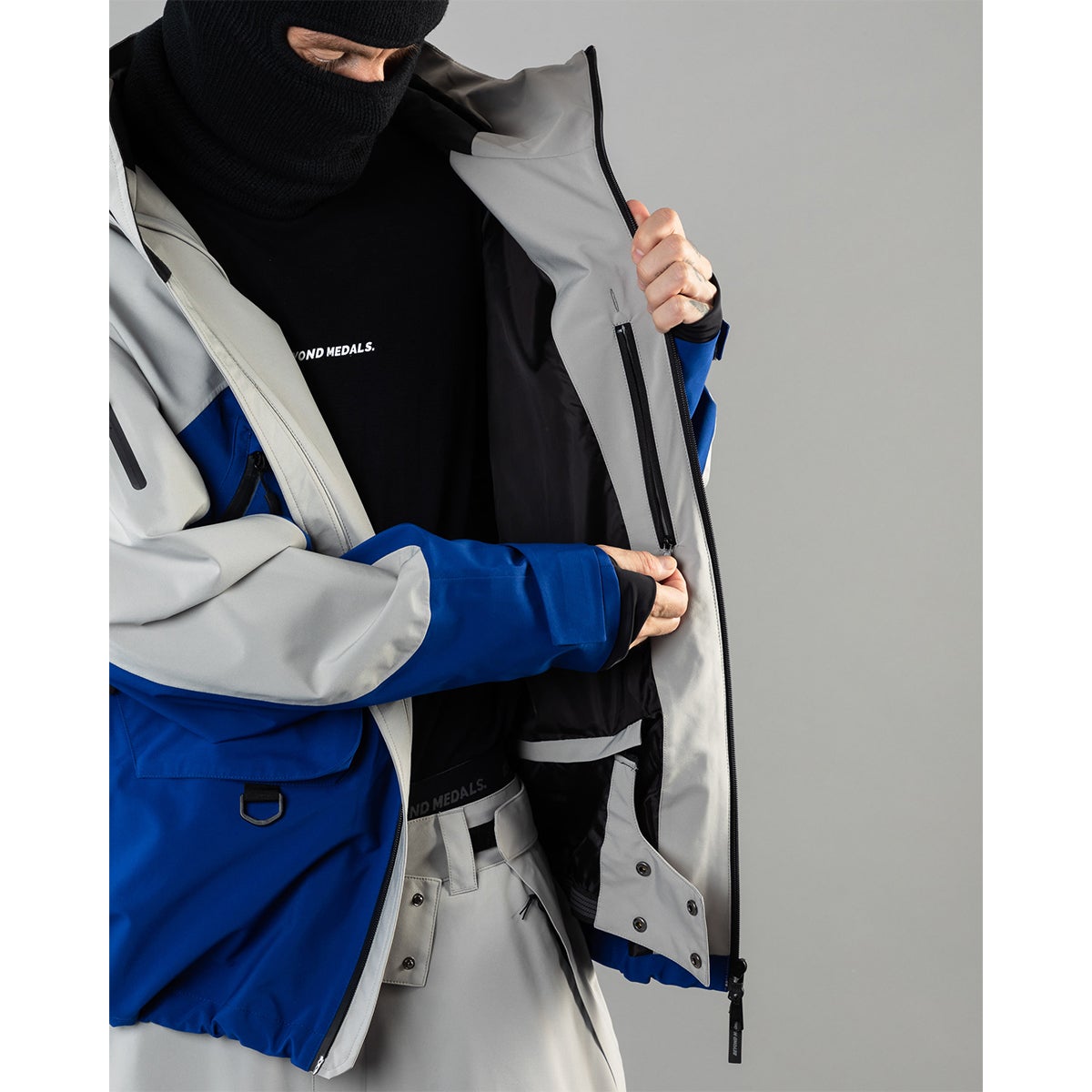 Beyond Medals x Nomadik 3L Jacket in Blue | Boardertown