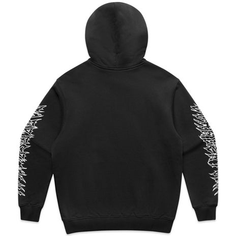 Boardertown Metalcore Hood in Black