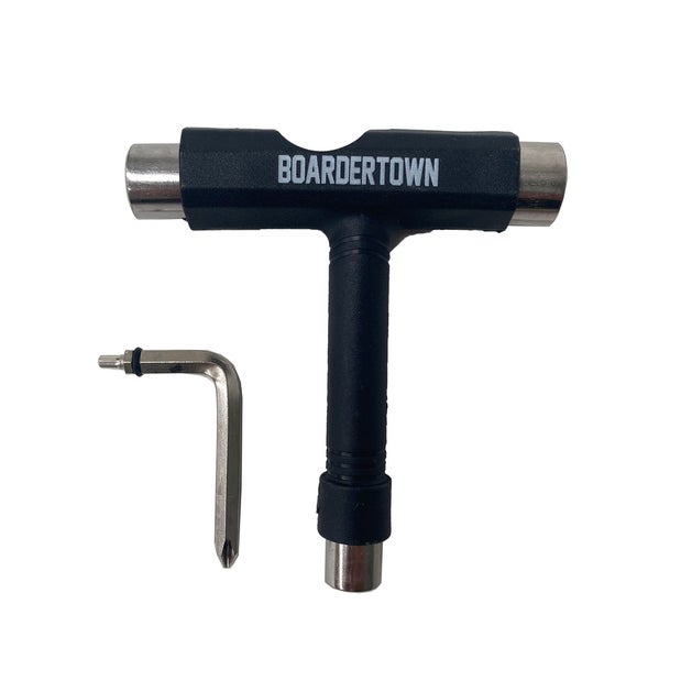 Boardertown Team T Skateboard Tool in Black